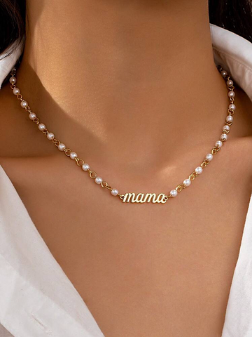 Mama Pearl Necklace