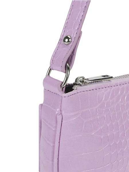 Kylie Baguette Bag- Lilac - bynlonline