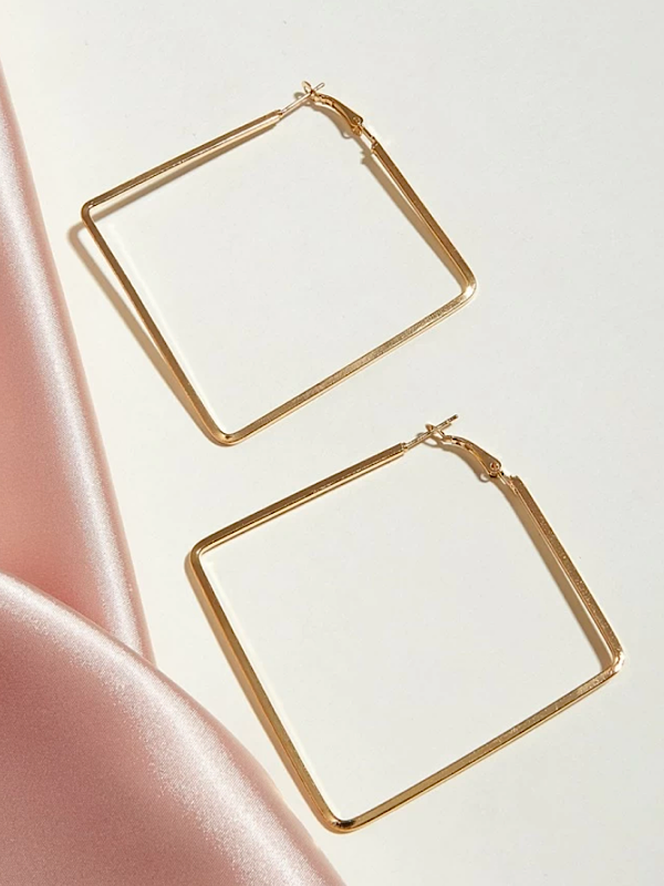 Tash Large Earring- Gold - bynlonline