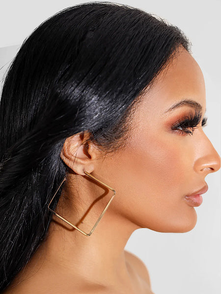 Tash Large Earring- Gold