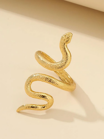 Snake Ring- Gold - bynlonline