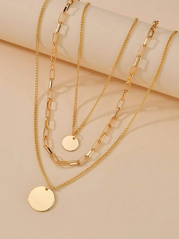 Layered Necklace Set - bynlonline