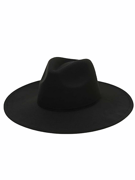 Fedora Hat- Black - bynlonline