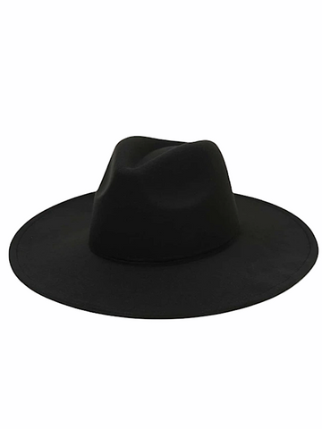 Fedora Hat- Black - bynlonline