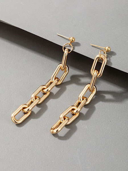 Lyrica Drop Earring- Gold - bynlonline