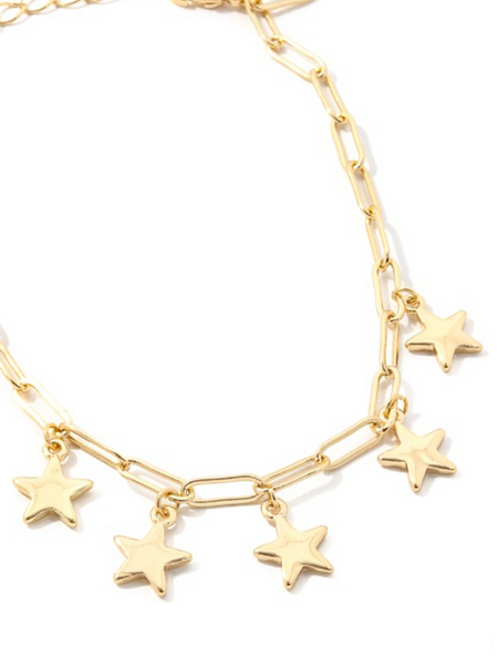 Born Star Bracelet- Gold - bynlonline