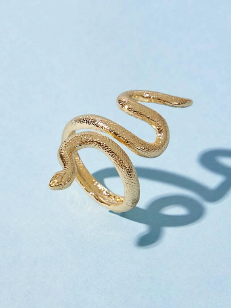 Snake Ring- Gold - bynlonline