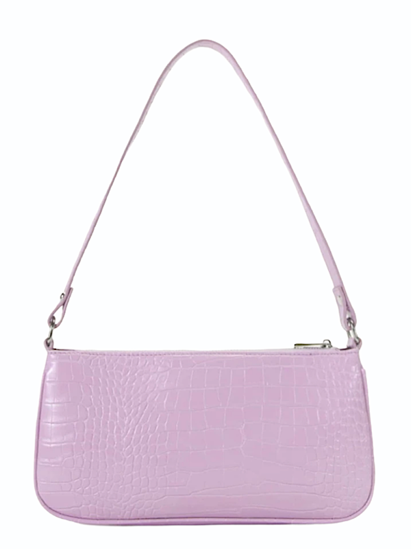 Kylie Baguette Bag- Lilac - bynlonline