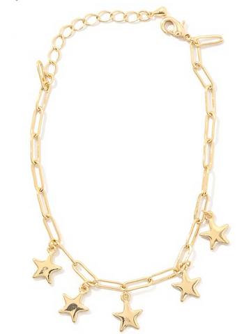 Born Star Bracelet- Gold - bynlonline