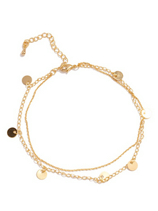 Joan Anklet- Gold - bynlonline