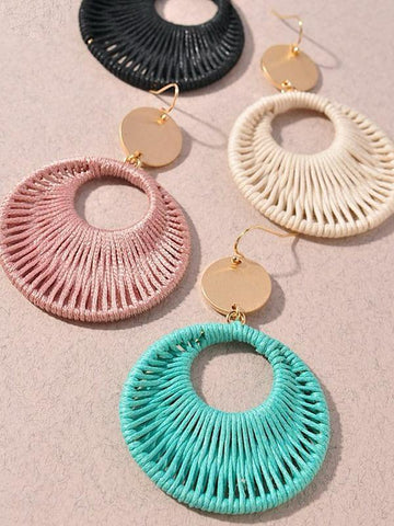 Boho Chic Earring- Mint - bynlonline