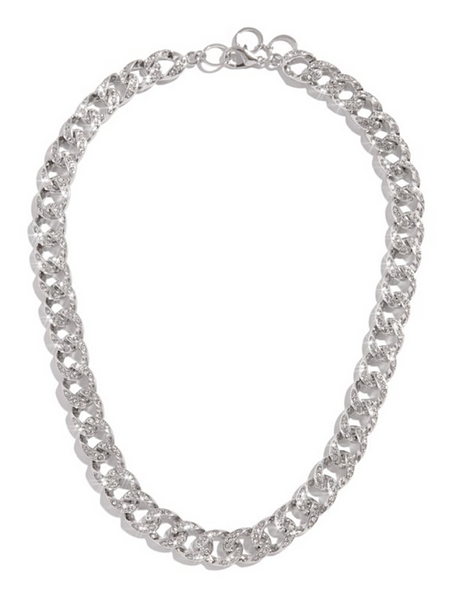 Next Big Thing Necklace-Silver - bynlonline