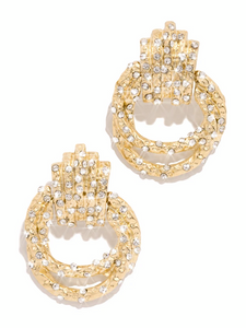 Classy Stud Earring- Gold - bynlonline