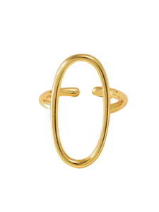 Hollow Ring-Gold